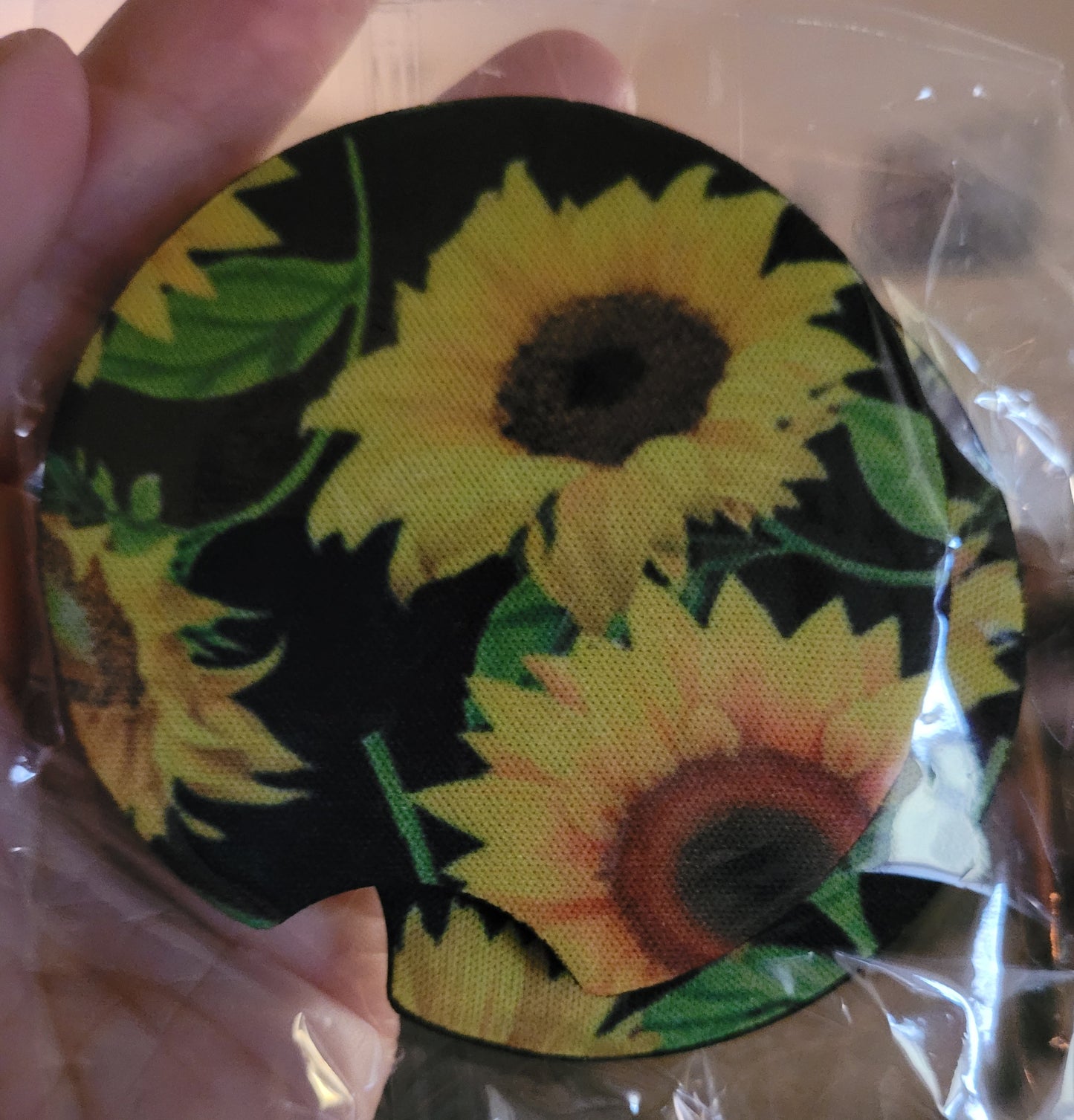 Sunflower Car Coasters