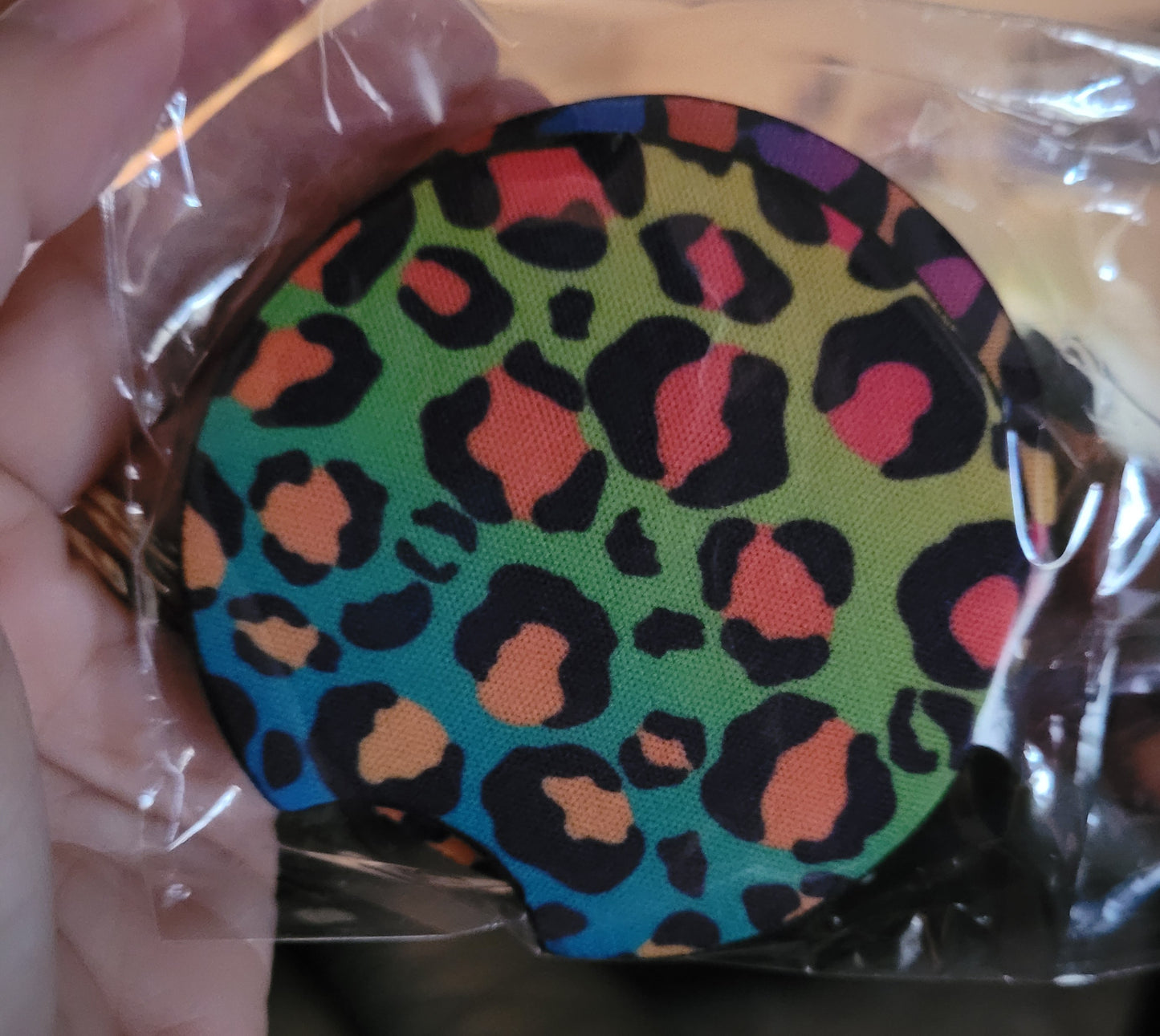 Lisa Frank Inspired Car Coasters (different color options)