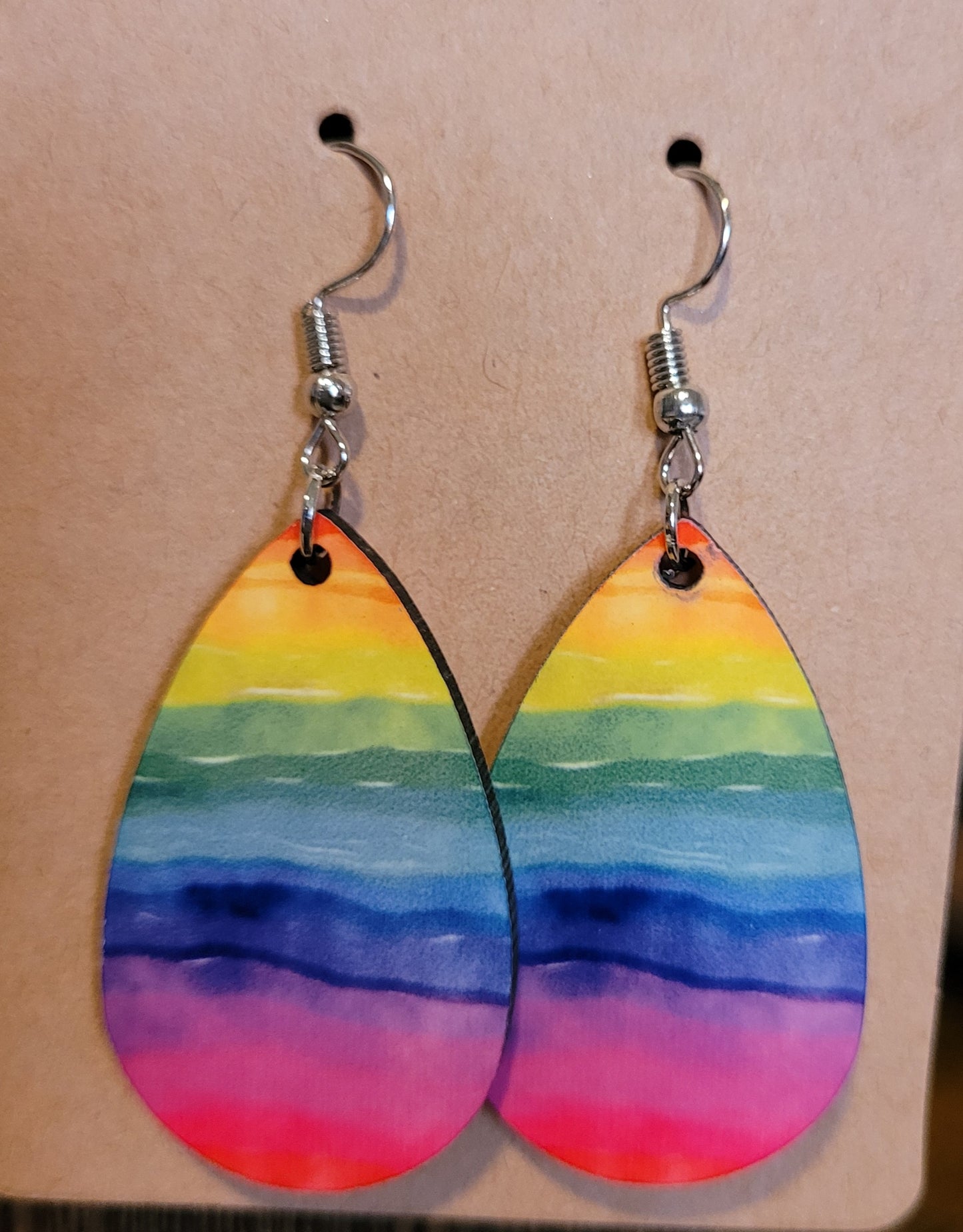 Watercolor Earrings