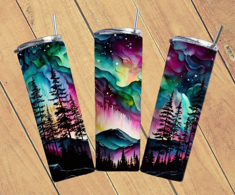 Nothern Lights Tumbler