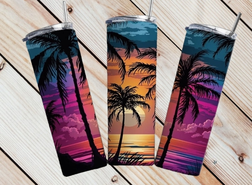 Beach Sunset Tumbler