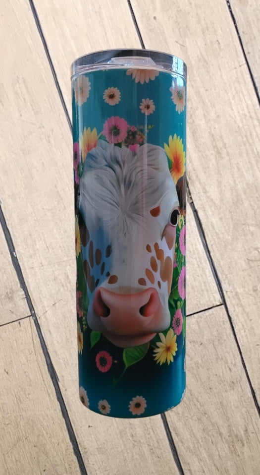 Cow Daisy Tumbler