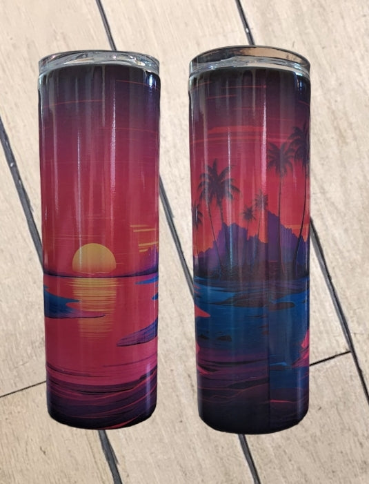 Sunset Beach Tumbler
