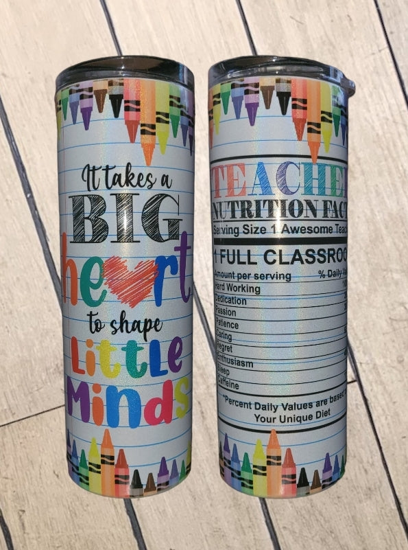 Teaching Little Minds Tumbler