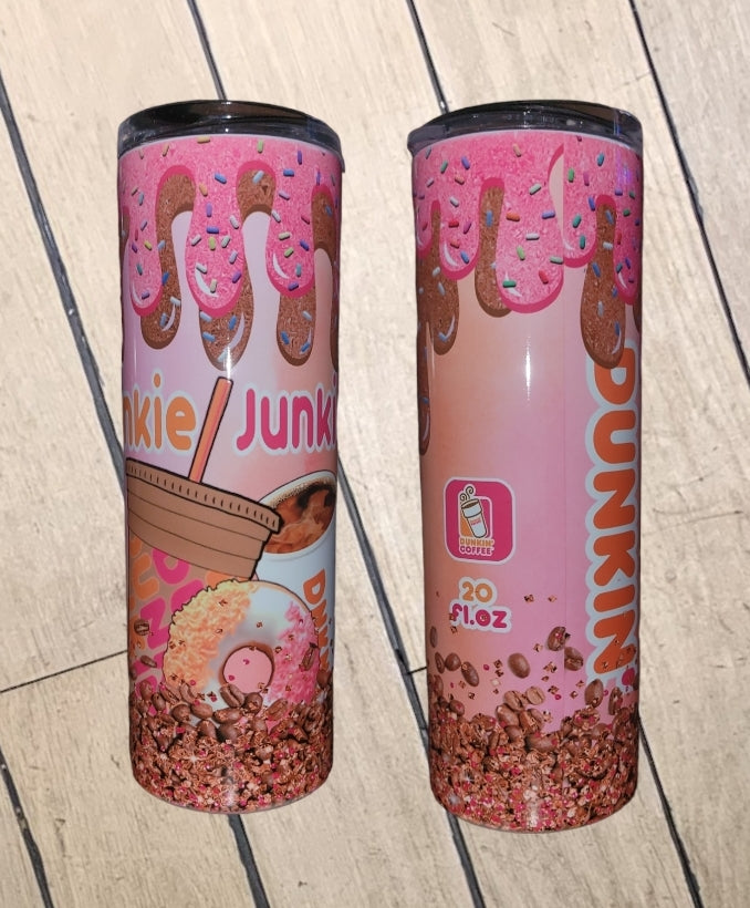 Dunkin Junkie Frosting Drips Tumbler