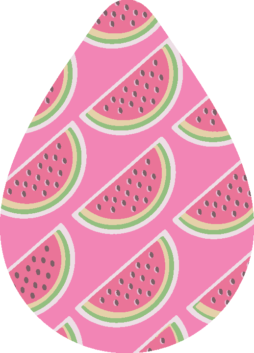Watermelon Earrings