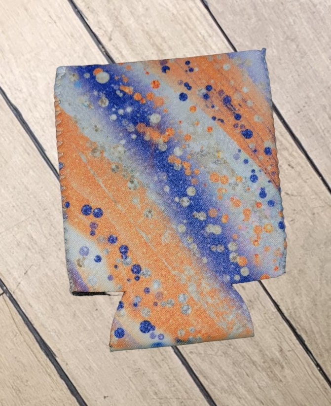 Orange and Blue Koozie