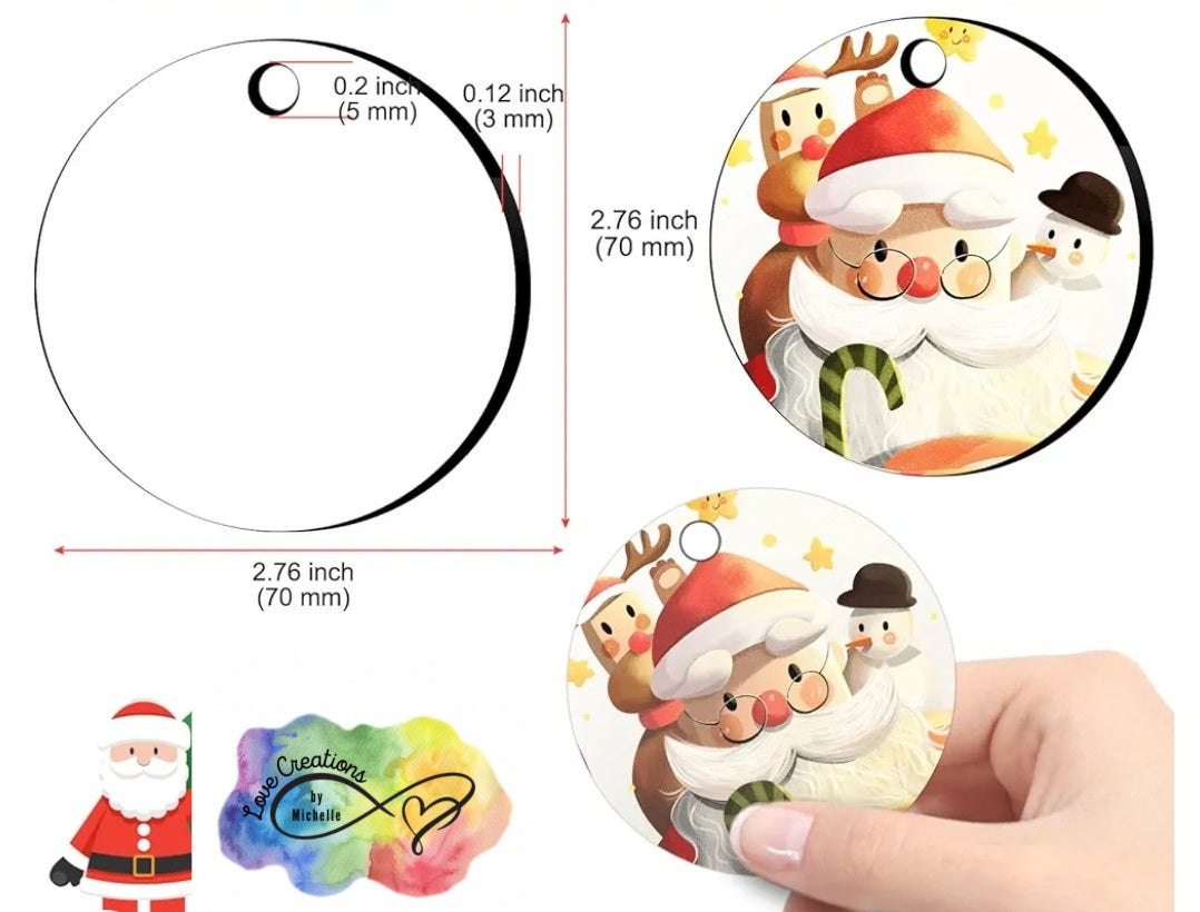 Santa's Favorite Teacher Ornament