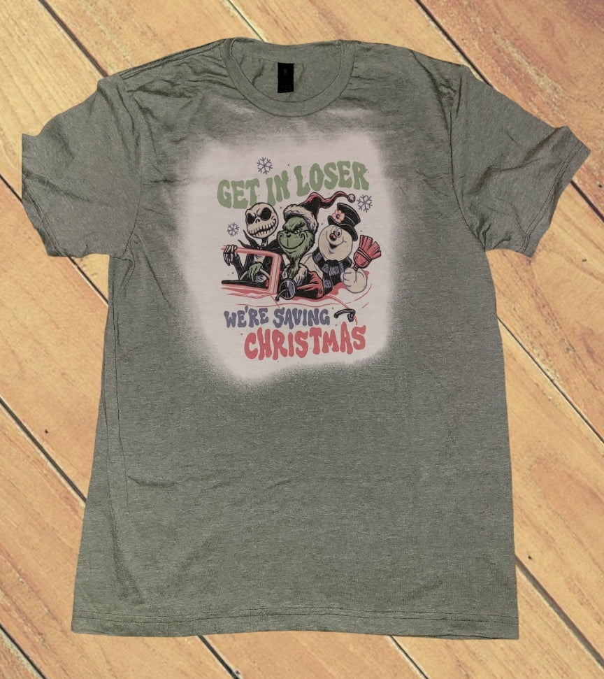 We're Saving Christmas Shirt