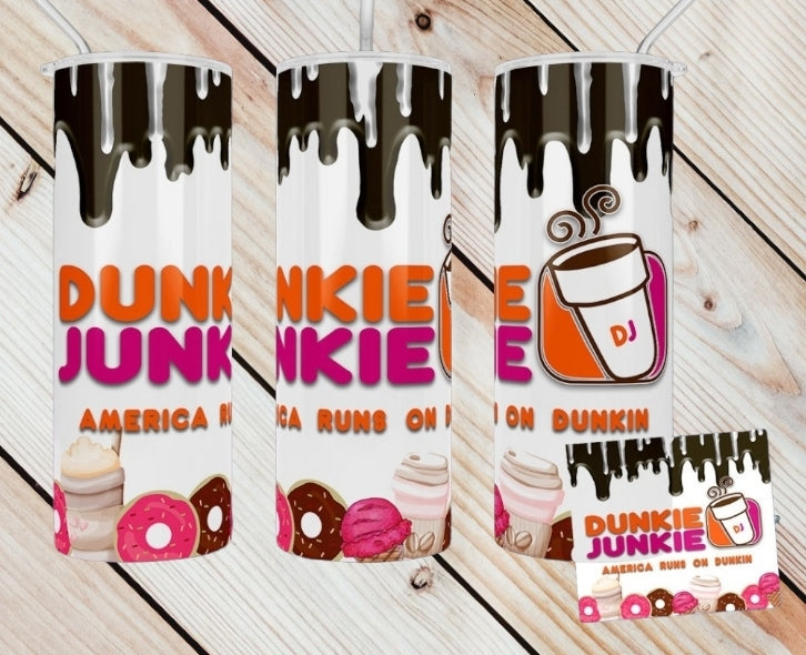 Frosting Drip Dunkin Tumbler