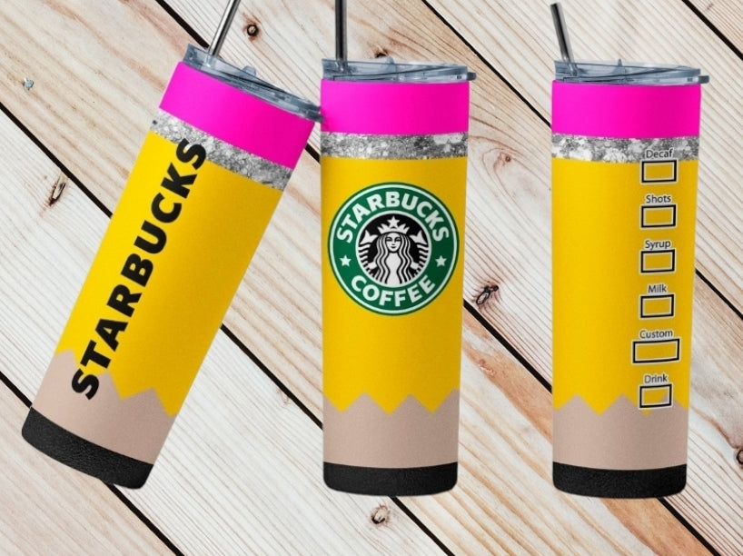 Starbucks Pencil Tumbler