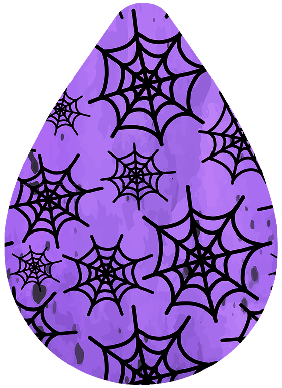 Black Webs Earrings