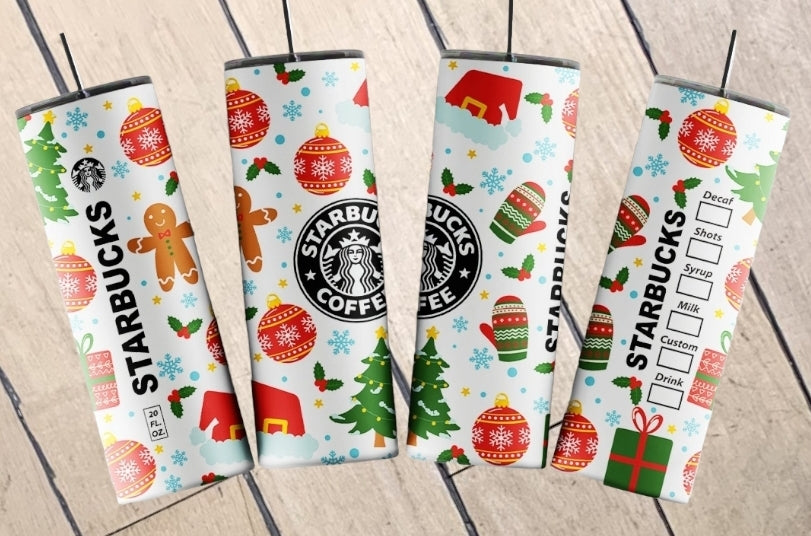 Winter Fun Starbucks Tumbler