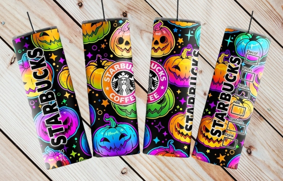 Starbucks Jack O Lantern Tumbler