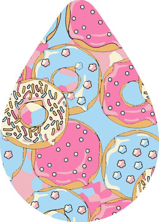 Donut Earrings
