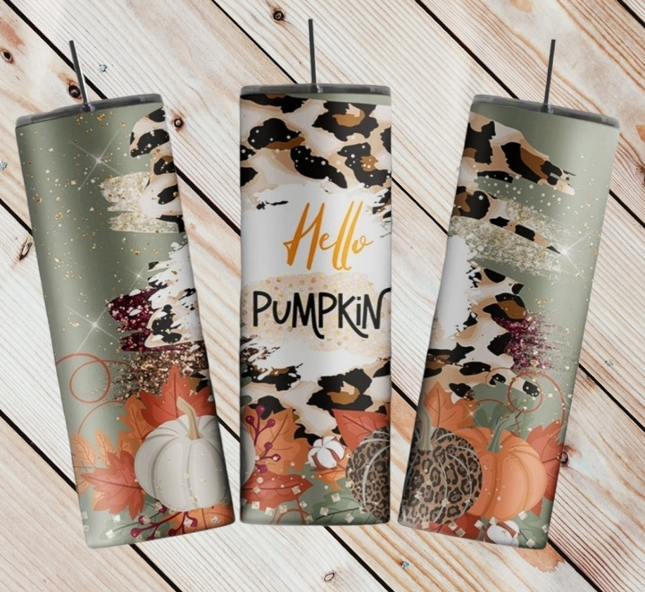 Hello Pumpkin Tumbler - Different Color Options