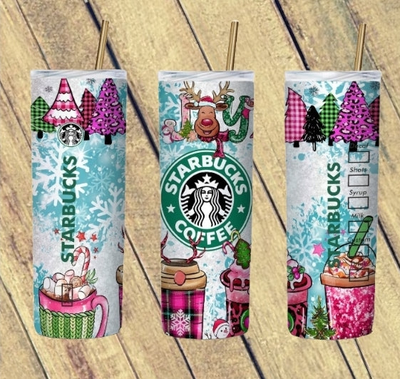 Christmas Starbucks Tumbler