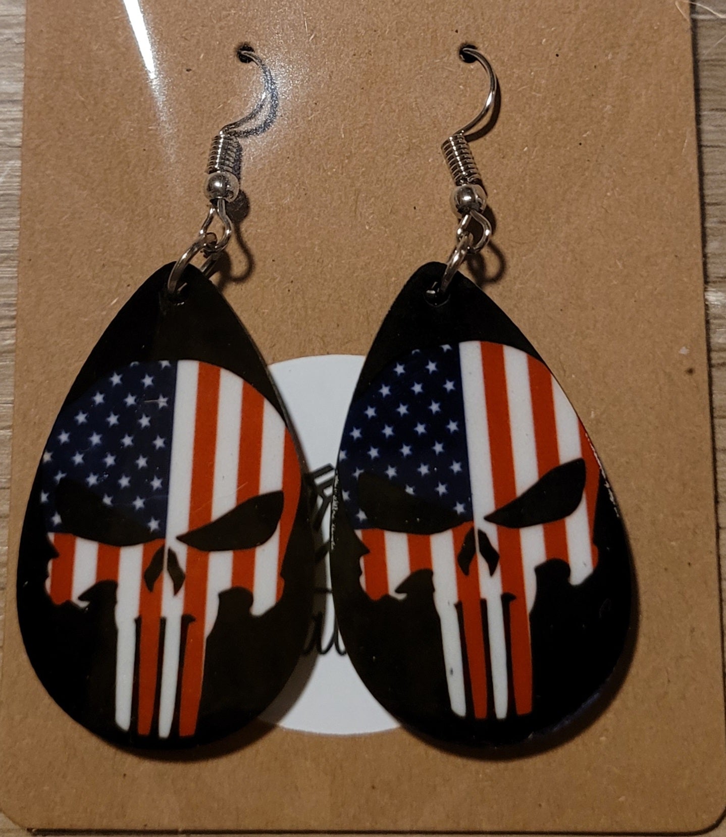 Skull Flag Earrings