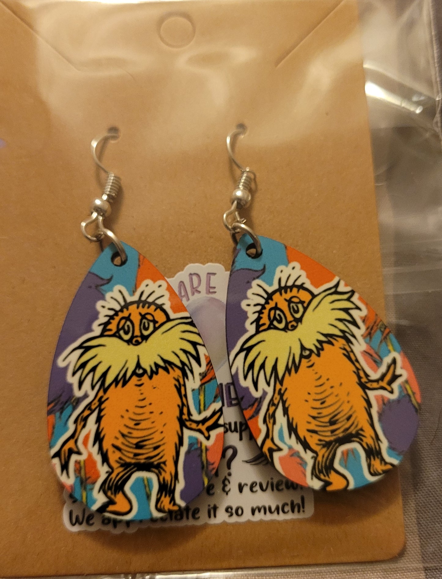 Lorax Earrings