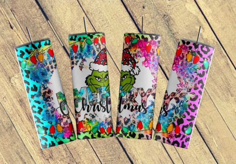 Merry Christmas Grinch Tumbler