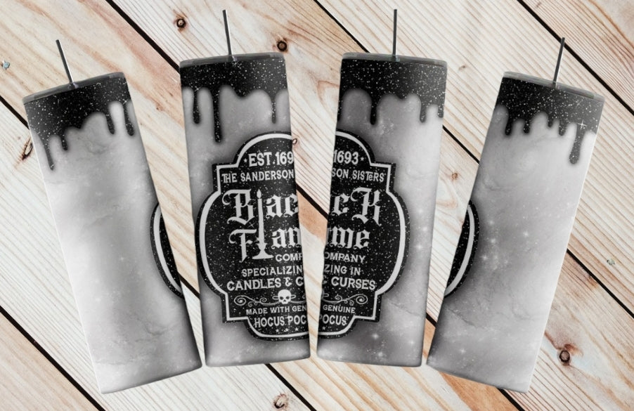 Black Flame Tumbler