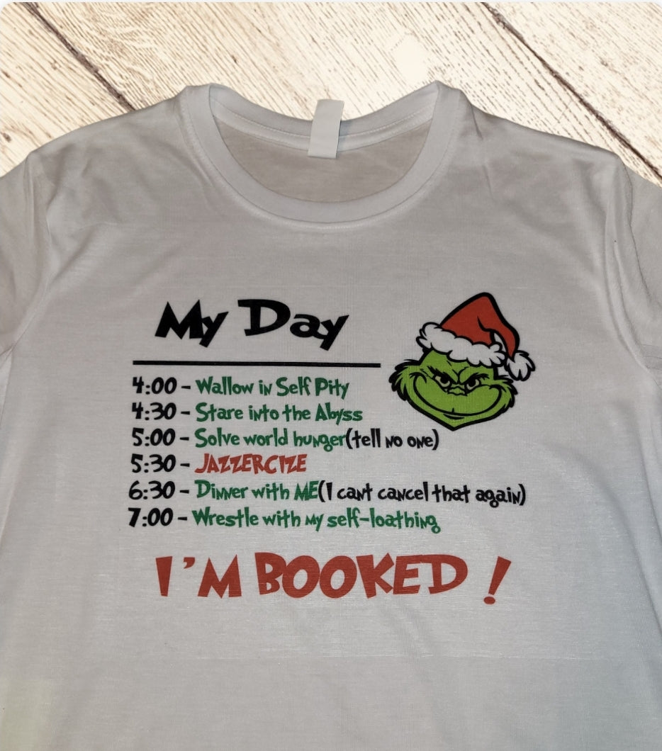 I'm Booked Grinch Shirt