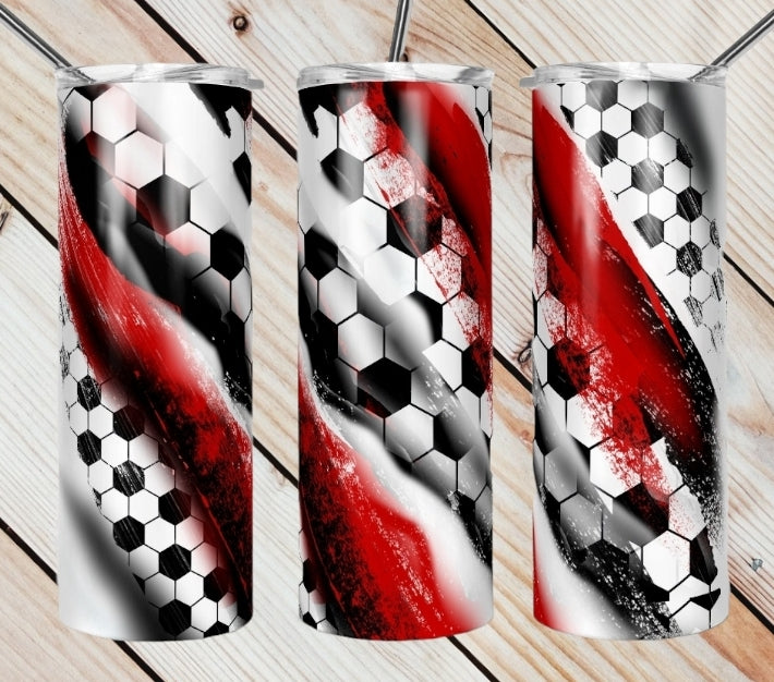 Soccerball Tumbler - Different Color Options