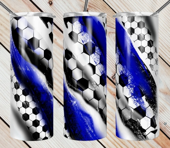 Soccerball Tumbler - Different Color Options