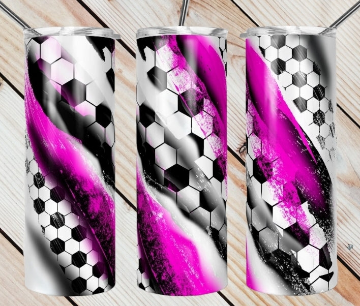 Soccerball Tumbler - Different Color Options