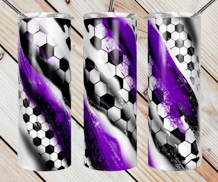 Soccerball Tumbler - Different Color Options