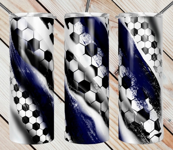 Soccerball Tumbler - Different Color Options