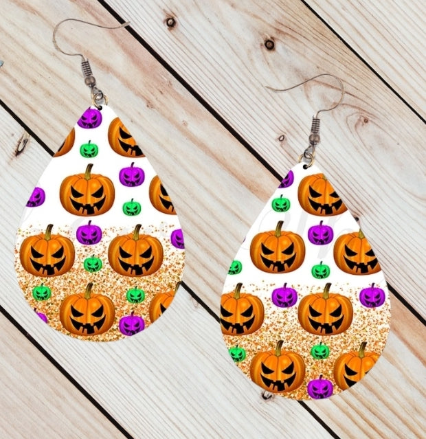 Jack O Lantern Earrings