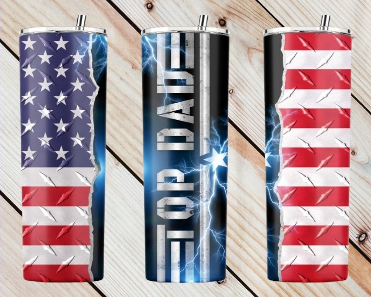Top Gun Flag Tumbler