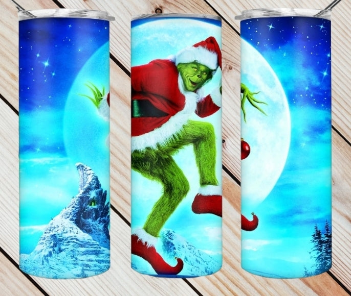 Grinch Full Moon Tumbler