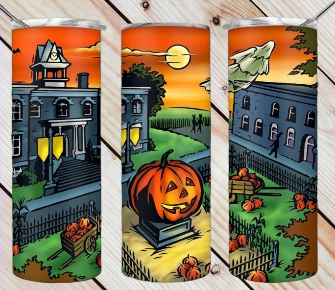 Halloween Town Tumbler