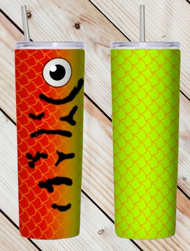 Fishing Lure Tumblers - Different Color Options