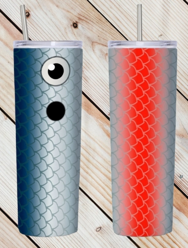 Fishing Lure Tumblers - Different Color Options