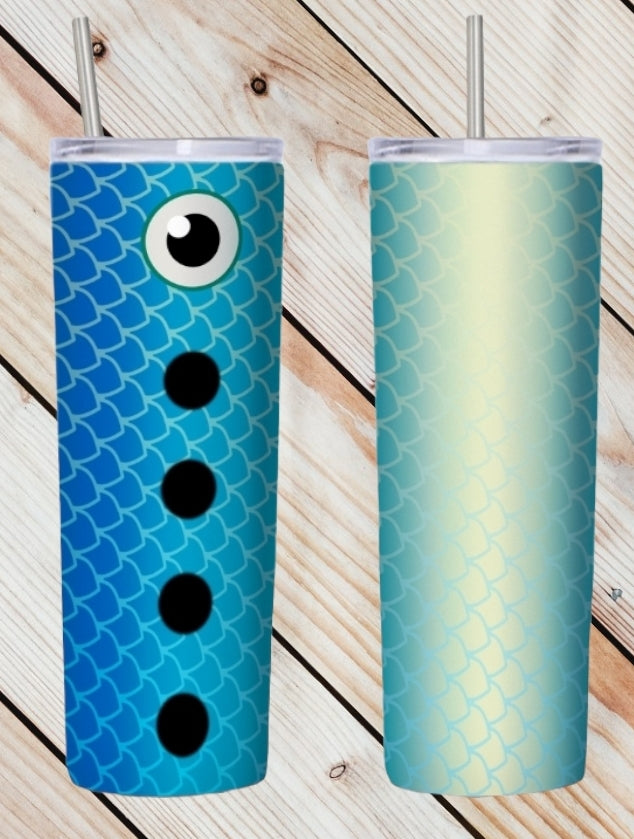 Fishing Lure Tumblers - Different Color Options