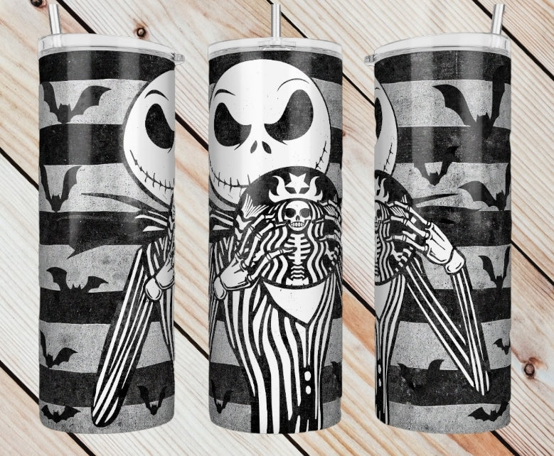 Jack Skellington Starbucks Tumbler