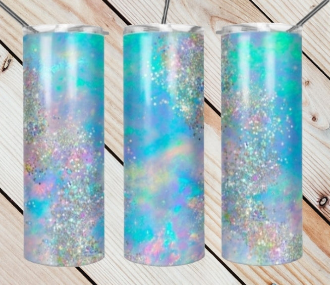 Opal Glitter Tumbler