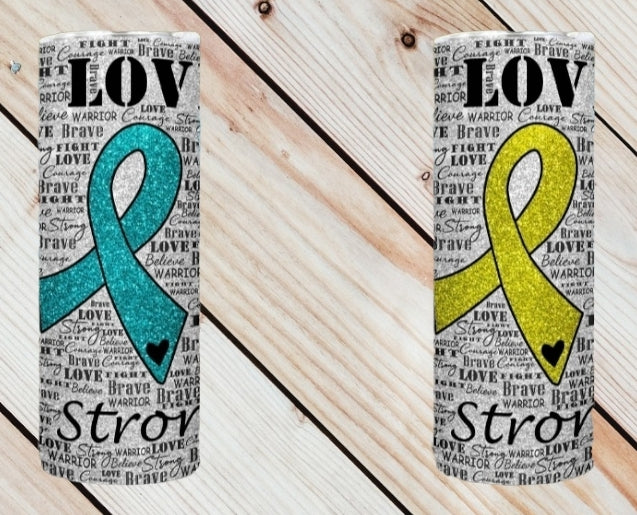 Awareness Ribbon Tumblers