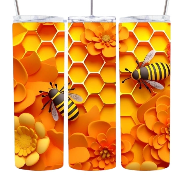 Bee Hive Tumbler