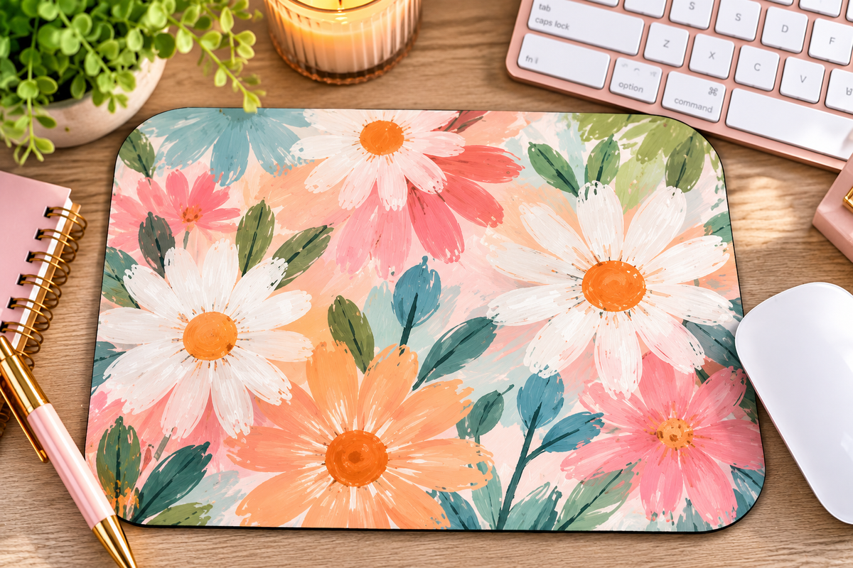 Daisy Mouse Pad
