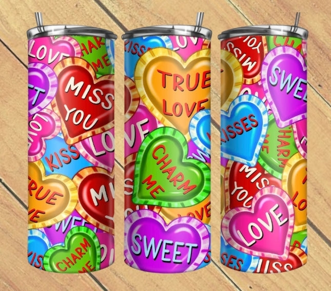 Love Hearts Tumbler