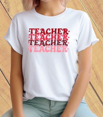 Teacher Valentine Shirt