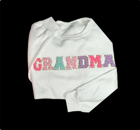 Custom Chenille Patched Crew