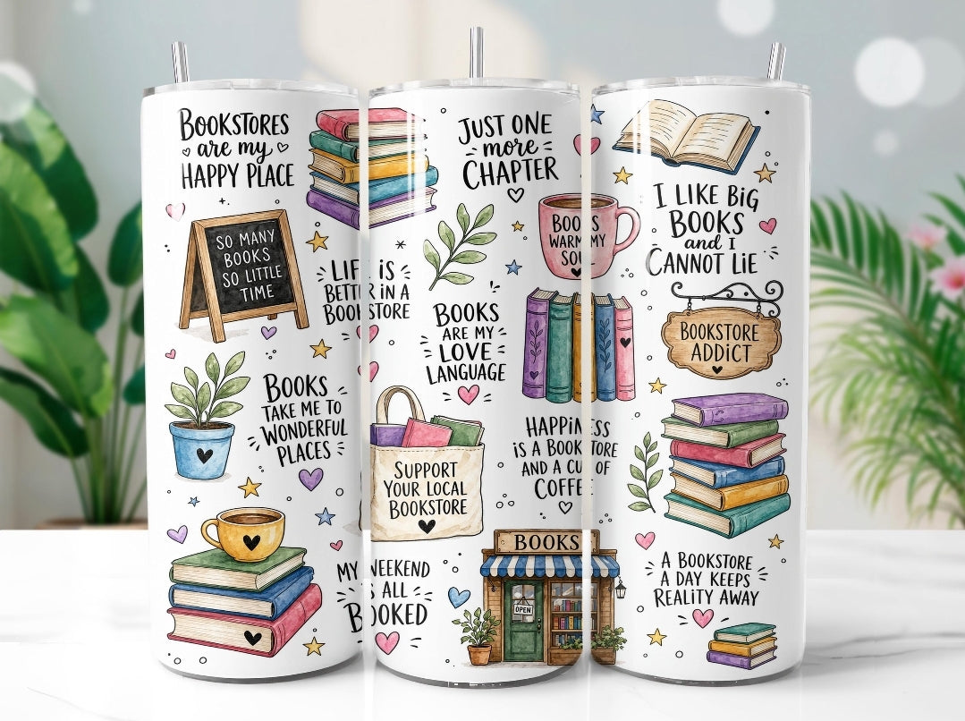 Book Lover Tumbler