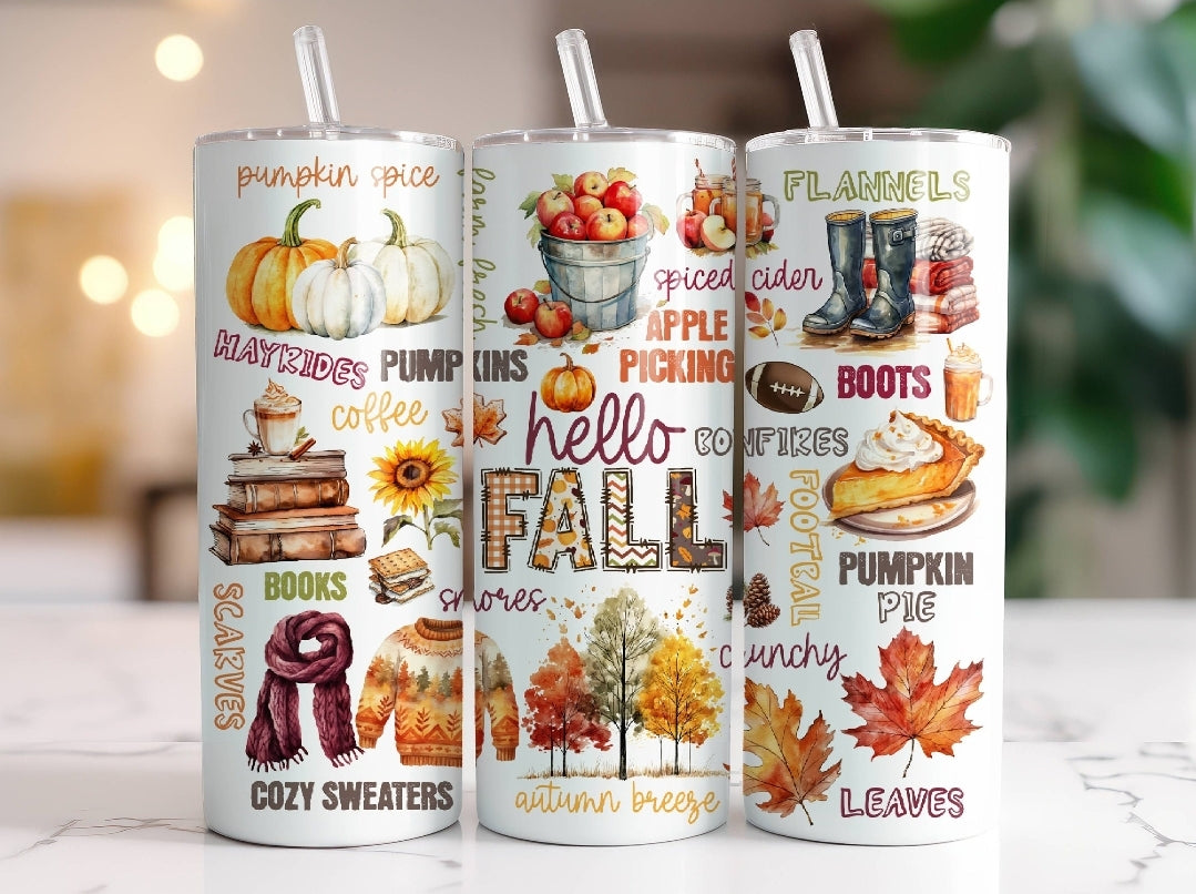 All Things Fall Tumbler