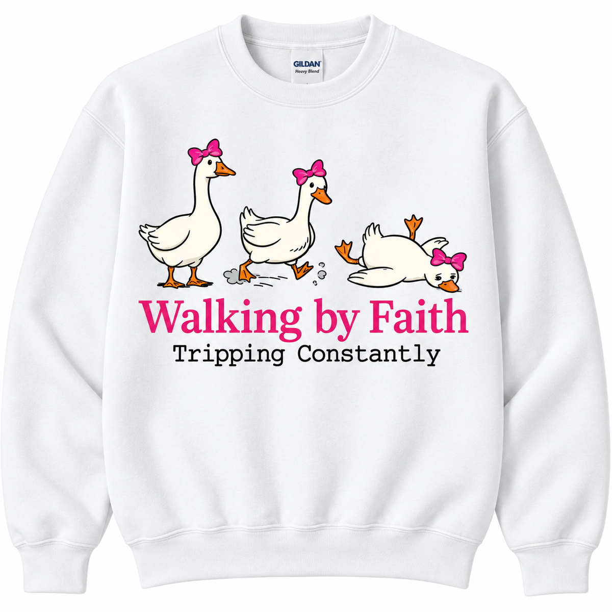 Walking By Faith Crewneck