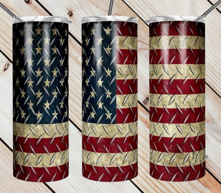 Metal Flag Tumbler